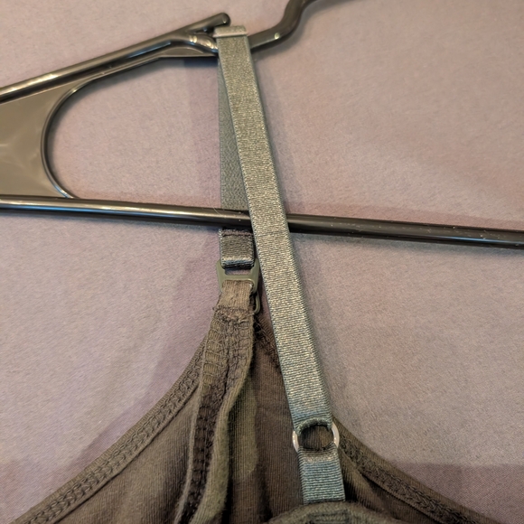 Women's Olive green Maternity  Tank Top - Picture 6 of 9